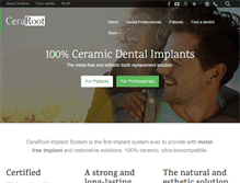 Tablet Screenshot of ceraroot.com